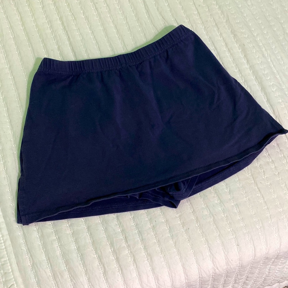 Navy Blue Chassé Varsity Cheer Skort Adult XS